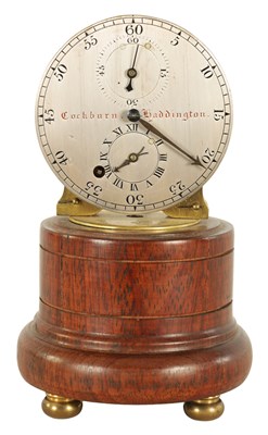 Lot 781 - COCKBURN, HADDINGTON.A RARE 19TH CENTURY SCOTTISH TABLE REGULATOR OF SMALL PROPORTIONS