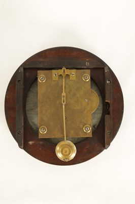 Lot 668 - JOHN WALKER, LONDON. AN EARLY 20TH CENTURY 8” DIAL FUSEE WALL CLOCK