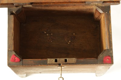 Lot 823 - A 19TH CENTURY SCUMBLED PINE BOX STOOL
