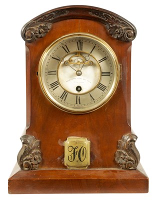 Lot 752 - A RARE LATE 19TH CENTURY YEAR GOING TABLE REGULATOR CLOCK