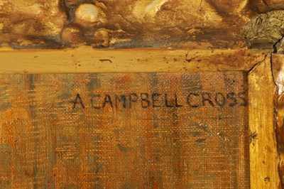 Lot 644 - A CAMPBELL CROSS. A PRE-RAPHAELITE OIL ON CANVAS