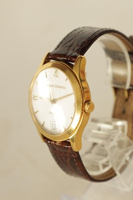 Lot 281 - A GENTLEMAN’S 18CT GOLD ALFRED DUNHILL AUTOMATIC WRIST WATCH