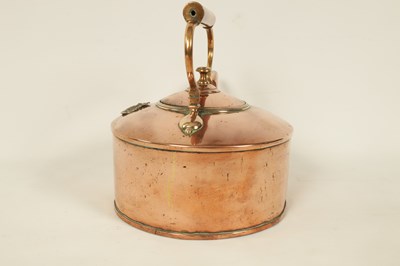 Lot 53 - OF MOTORING INTEREST - A 1903 PARIS TO MADRID MOTOR RACE CATERER'S COPPER KETTLE OF LARGE SIZE