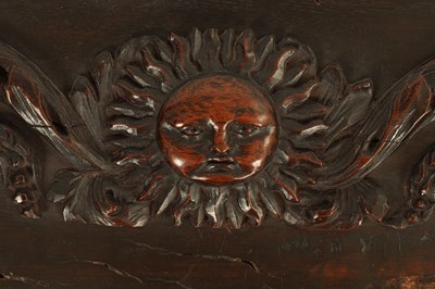 Lot 1114 - TWO 18TH CENTURY CONTINENTAL CARVED WALNUT PANELS