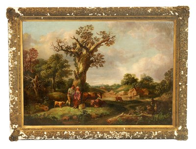 Lot 39 - CHARLES WILLIAM MITCHELL (1854–1903). A LATE 19TH CENTURY OIL ON CANVAS LANDSCAPE