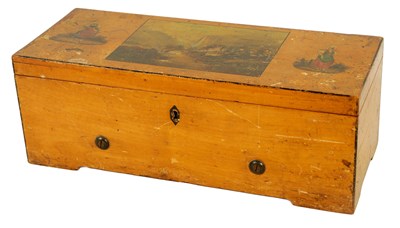 Lot 441 - A 19TH CENTURY FRENCH  FOUR AIR CYLINDER MUSIC BOX