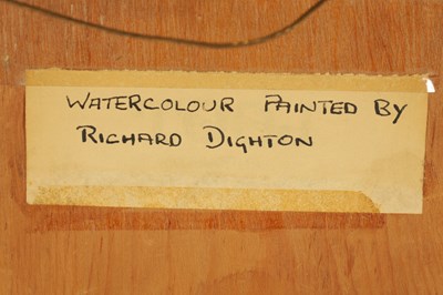 Lot 618 - RICHARD DIGHTON, (1795 - 1880). A 19TH CENTURY WATERCOLOUR