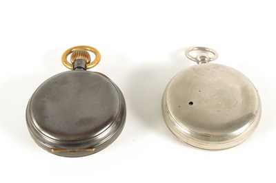 Lot 257 - A LATE 19TH CENTURY MOROCCAN LEATHER CASED POCKET WATCH DESK COMPENDIUM