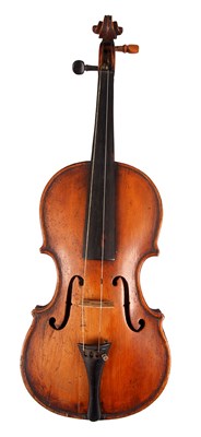 Lot 602 - AN ANTIQUE VIOLIN, POSSIBLY ITALIAN SCHOOL...