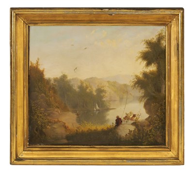 Lot 621 - POSSIBLY AMERICAN. A 19TH CENTURY OIL ON CANVAS