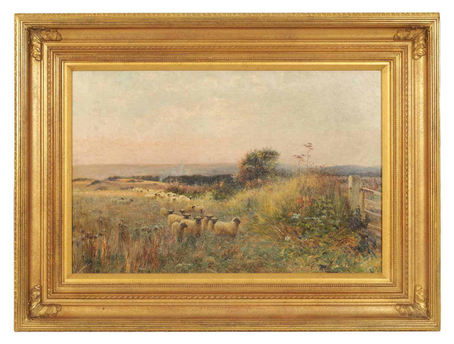 Lot 437 - SIDNEY PIKE (1846–1907) A 19TH CENTURY OIL ON CANVAS