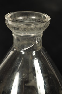 Lot 1123 - A ROWLAND WARD SPIRIT DECANTER AND FACETTED STOPPER