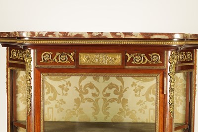 Lot 61 - A 19TH CENTURY LOUIS XVI STYLE VITRINE