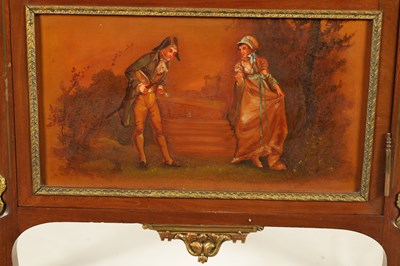 Lot 61 - A 19TH CENTURY LOUIS XVI STYLE VITRINE