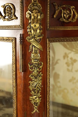 Lot 61 - A 19TH CENTURY LOUIS XVI STYLE VITRINE