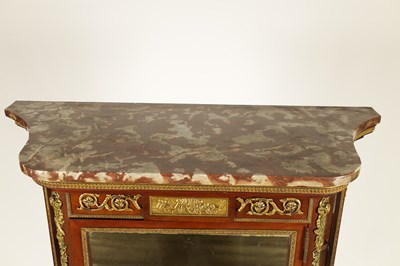 Lot 61 - A 19TH CENTURY LOUIS XVI STYLE VITRINE