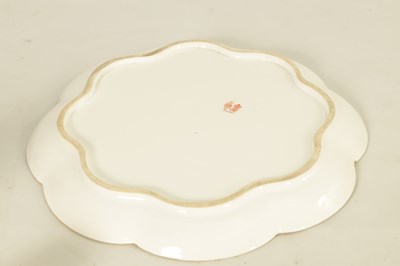 Lot 212 - A LATE 19TH CENTURY ROYAL CROWN DERBY PORCELAIN RED AND WHITE WILMOT TEA SERVICE