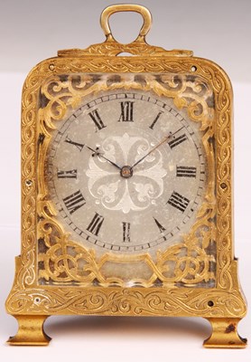 Lot 474 - A fine late 19th Century small gilt brass...