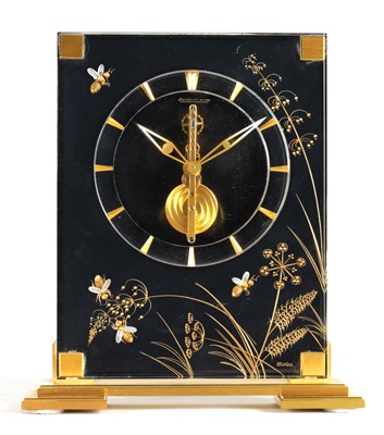 Lot 791 - JAEGER-LECOULTRE. A MID 20TH CENTURY MARINA BEE MODEL MANTEL CLOCK