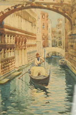 Lot 828 - EUGENIO BONIVENTO (1880-1956) AN EARLY 20TH CENTURY WATERCOLOUR