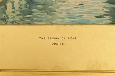 Lot 828 - EUGENIO BONIVENTO (1880-1956) AN EARLY 20TH CENTURY WATERCOLOUR