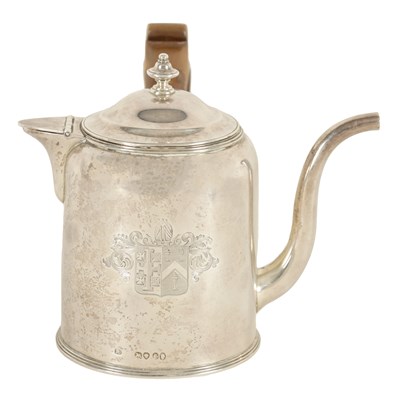 Lot 329 - A WILLIAM IV SILVER ARGYLL JUG