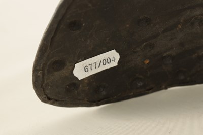 Lot 107 - A 17TH CENTURY CIVIL WAR CROMWELLIAN BOTTOM SECTION OF AN ARTICULATED BACK PLATE