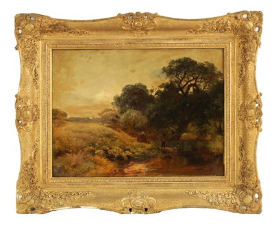 Lot 1312 - A 19TH CENTURY OIL ON CANVAS