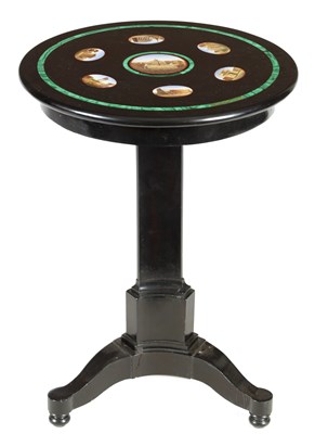 Lot 967 - A FINE 19TH CENTURY GRAND TOUR ITALIAN MICRO MOSAIC INLAID OCCASIONAL TABLE