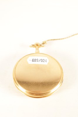 Lot 274 - ROMAN MELLY & ROUX, A CONSTANCE. A LATE 18TH CENTURY 18CT GOLD REPEATING POCKET WATCH
