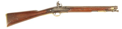 Lot 387 - AN EARLY 19TH CENTURY BRITISH MILITARY PATTERN PAGET FLINTLOCK CAVALRY CARBINE