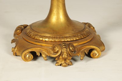 Lot 109 - A LARGE 19TH CENTURY ORMOLU MOUNTED SEVERS STYLE PORCELAIN HALL VASE AND COVER