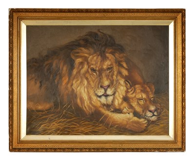 Lot 349 - A. WEBSTER. A LATE 19TH CENTURY OIL ON CANVAS