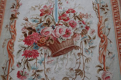 Lot 894 - A MASSIVE SET OF FOUR 19TH CENTURY FRENCH TAPESTRY PANELS FROM LORD FORTE