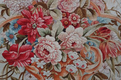 Lot 894 - A MASSIVE SET OF FOUR 19TH CENTURY FRENCH TAPESTRY PANELS FROM LORD FORTE