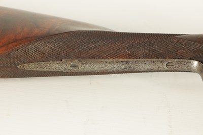 Lot 403 - JEFFERSON, SCARBOROUGH. A 19TH CENTURY FOUR BORE DOUBLE BARREL PERCUSSION FOWLING GUN