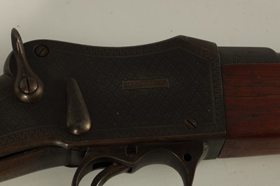 Lot 405 - A MID 19TH CENTURY MANTON & CO.  577-450 SMOOTH BORE MARTINI ACTION RIFLE