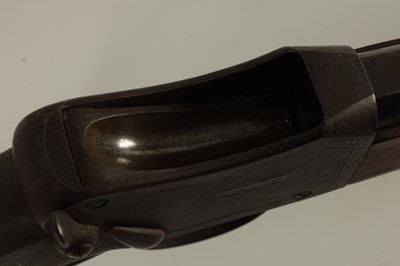 Lot 405 - A MID 19TH CENTURY MANTON & CO.  577-450 SMOOTH BORE MARTINI ACTION RIFLE