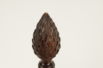 Lot 611 - A 19TH CENTURY MAHOGANY DECANTER STAND