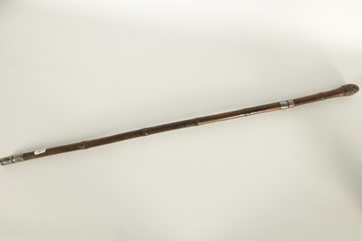 Lot 472 - A 19TH CENTURY BAMBOO SWORD STICK