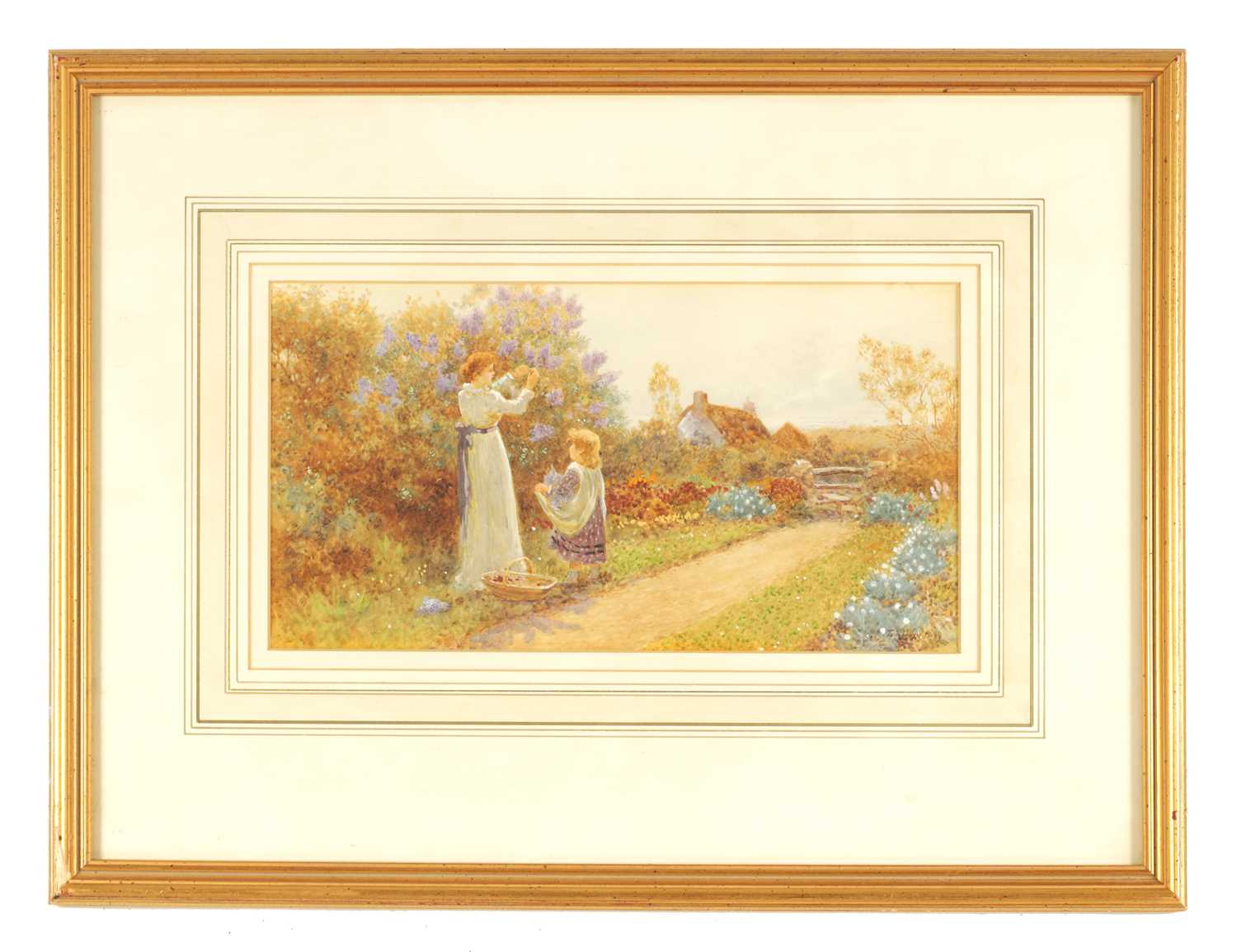 Lot 798 - THOMAS LLOYD (1849-1910) A LATE 19TH CENTURY WATERCOLOUR