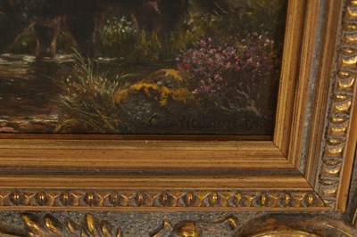 Lot 831 - CHARLES WATSON, (1837-1900) AN EARLY 20TH CENTURY OIL ON CANVAS