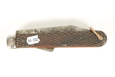 Lot 392 - A LARGE EARLY 20TH CENTURY LOCKING PENKNIFE PROBABLY BY JOSEPH ROGERS, SHEFFIELD