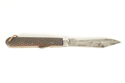 Lot 392 - A LARGE EARLY 20TH CENTURY LOCKING PENKNIFE PROBABLY BY JOSEPH ROGERS, SHEFFIELD