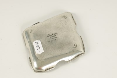 Lot 530 - A LIBERTY STYLE RECTANGULAR PEWTER CIGARETTE BOX