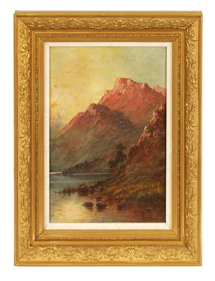 Lot 818 - ALFRED FONTEVILLE DE BREANSKI (1877-1945) AN EARLY 20TH CENTURY OIL ON CANVAS