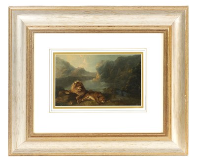 Lot 840 - CHARLES TOWNE (1763-1840) A LATE 18TH / EARLY 19TH CENTURY OIL ON OAK PANEL