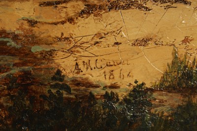 Lot 891 - A MID 19TH CENTURY OIL ON CANVAS