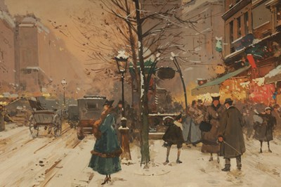 Lot 825 - EUGENE GALIEN-LALOUE (1854-1941) GOUACHE AND WATERCOLOUR