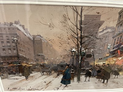 Lot 825 - EUGENE GALIEN-LALOUE (1854-1941) GOUACHE AND WATERCOLOUR